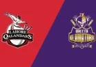 Lahore Qalandars Vs Quetta Gladiators: Live PSL Action Puts Aussie Stars in Focus