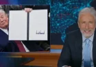 Jon Stewart Jokes Trump Uses Psychedelics During Bill Signing