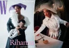 Rihanna and Baby Rocki Shine in Dior on W Magazine Cover