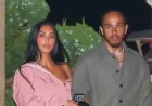 Kim Kardashian and Lewis Hamilton Showcase Coordinated Couple Style