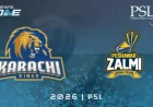 Karachi Kings Vs Peshawar Zalmi as the League Stage Pressure Peaks