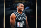 Keldon Johnson Wins 2025-26 NBA Sixth Man of the Year Award