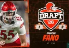 Browns Draft OT Spencer Fano as 9th Pick in 2026 NFL Draft