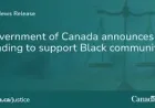 Government Of Canada Announces $8.6 Million for Black Communities — A Funding Move That Raises Bigger Questions