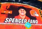 Browns’ Rookie Spencer Fano Relieved to Avoid Facing Myles Garrett