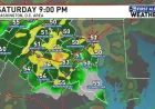 Temps Turn Sharply Cooler as Rain Moves in for a Raw DC Weekend