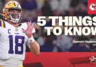 Key Facts About Chiefs’ New Quarterback Garrett Nussmeier