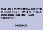 Mallory Mcmorrow and the 2014 move question: 3 deleted-tweet findings reshaping a Michigan Senate race