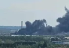 South Wales crews tackle Port Talbot Fire on Dock Road