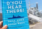 Richard Harris explains 31 years of Royal Navy pipes in new book