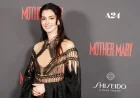 Anne Hathaway Wears Black Iris van Herpen at Picturehouse Central