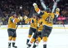 Howden Scores In Double Overtime As Golden Knights Vs Mammoth Goes 4-3