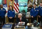 Trump Hosts Artemis 2 Crew in Oval Office After Record Flight