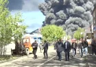 Ukraine Drone Strikes Tuapse Refinery Spur Spill Cleanup