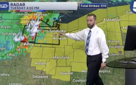 Wkyc Weather: Tornado Warning and Severe Thunderstorm Watch Hit Northeast Ohio Tuesday Evening