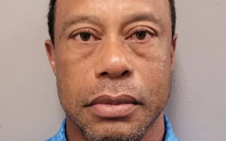 Tiger Woods Attributes Car Crash to Distracted Driving by Cell Phone Use