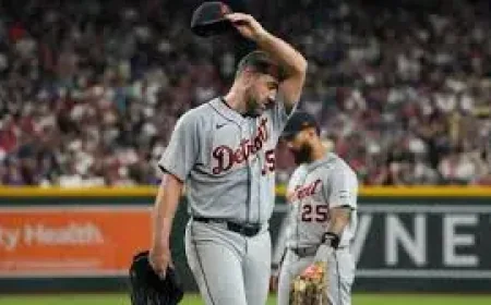 Justin Verlander roughed up by Diamondbacks in Tigers return: a veteran’s rough night and a stirring chase