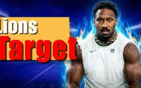 Aidan Hutchinson Contract Extension Sets Lions Direction as President Rejects Costly Edge Additions