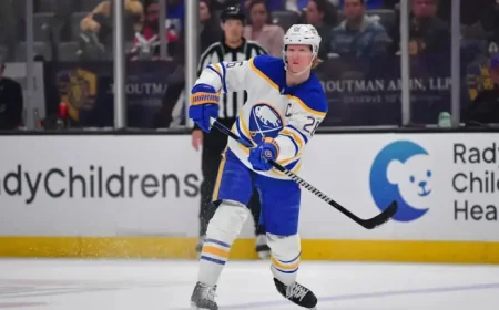 Sabres captain Rasmus Dahlin faces a legacy-defining moment as Buffalo nears 2,000 wins