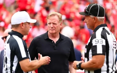 Roger Goodell Prioritizes Enhancing NFL Officiating Standards