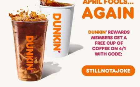 Dunkin Free Coffee April 1 2026: The 1,000,001-Cup Giveaway That Tests Rewards Loyalty and April Fools’ Trust