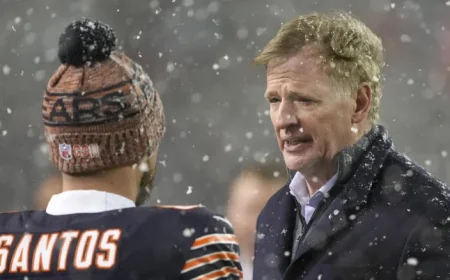 NFL Chief Roger Goodell Urges Bears to Resolve Stadium Issue Quickly