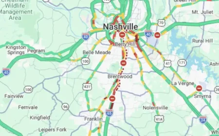 Fundraiser traffic: A Monday shutdown on I-65 and the people caught in the vice president’s wake