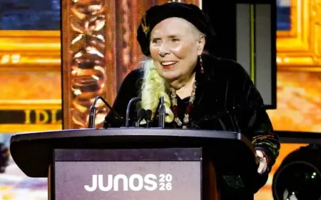 Daniel Caesar and Joni Mitchell’s Juno moment: lifetime honor, rare performance, and a pointed remark