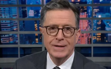 Stephen Colbert Shocked by 22% Strong Trump Approval Rate | Video