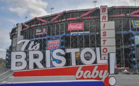 Josh Dobbs Named a Food City 500 Dignitary as Bristol Motor Speedway Markets Kindness and Milestones