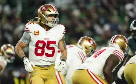 George Kittle’s Week 1 Hope Collides With a 9-Month Reality in Australia
