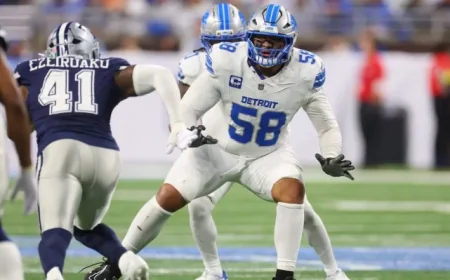 Should the Detroit Lions Shift Penei Sewell to Left Tackle?