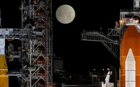 Space Shuttle Shadows and Survivors: Declassified NRO Papers and Artemis II’s Shuttle Parts Reveal a Two-Track Legacy