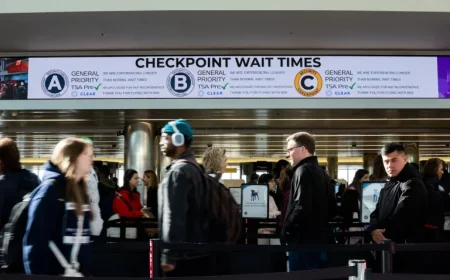 Airports Urge Passengers to Arrive Promptly as TSA Lines Improve