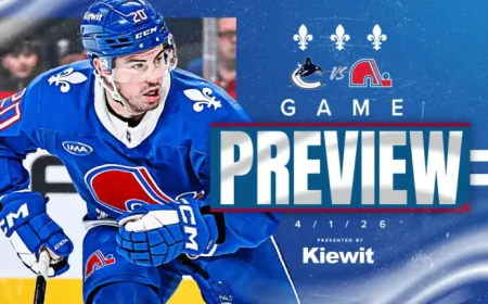 Canucks Vs Avalanche: A high-scoring home surge meets a road team searching for answers