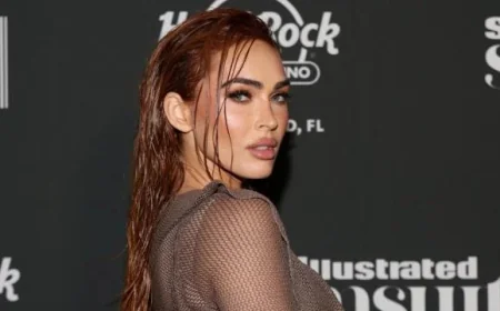 Megan Fox Silences MGK Rumors with Bold Miniskirt Look