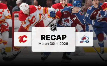 Sam Malinski Missing from CGY at COL | Recap: 5 Details the Recaps Left Out