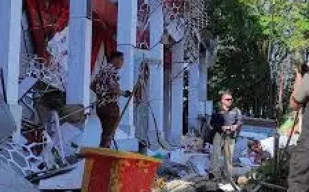 Indonesia Earthquake Today: Powerful magnitude-7.4 quake kills one, damages buildings and triggers tsunami warning
