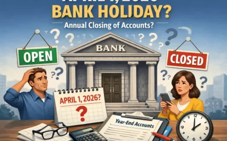 Bank Holidays 2026: Is April 1 a Holiday? Ram Navami and Mahavir Jayanti Drive Regional Closures