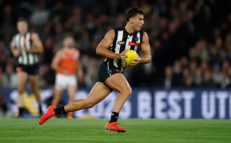 Brisbane Vs Collingwood: Daicos withdrawn 20 minutes before bounce in huge Thursday night clash