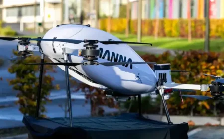 Drone growth inflection as Manna confirms $50m raise and plans 400 new jobs