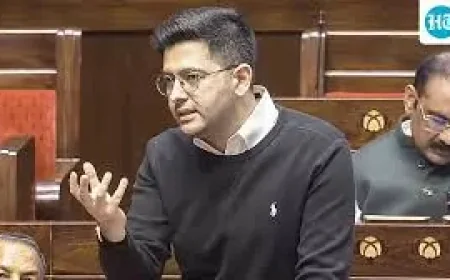 Raghav Chadha removed as AAP Rajya Sabha deputy leader; party asks House not to allot him speaking time