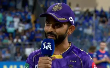 Srh Vs Kkr: Rahane’s 200th Cap Frames Eden’s Run-Heavy Clash