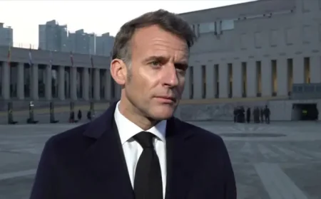 Brigitte Macron Mocked by Trump: Macron Calls Remarks ‘Not Elegant’ as Middle East War Overshadows Row