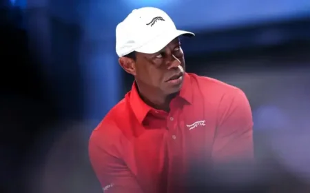 Tiger Woods Body Cam Footage and the quiet minutes after a rollover crash