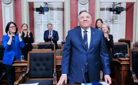 Pluie d’hommages for François Legault reveals a party at a crossroads