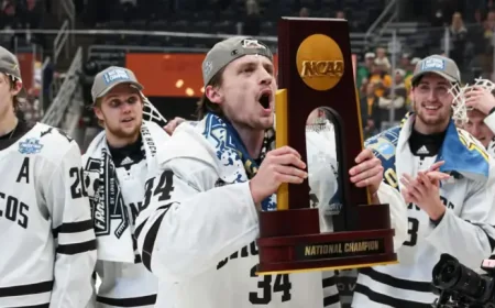Owen Michaels signing reveals college champion turned pro — and an unanswered timeline for his NHL debut