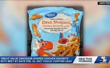Dinosaur Chicken Nuggets Recall: USDA issues health alert over possible lead in Great Value dino-shaped nuggets