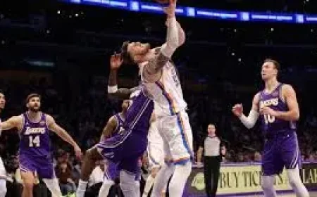 Lakers Vs Thunder: a runway shuttle, a locker-room mantra, and a Thursday-night test in OKC