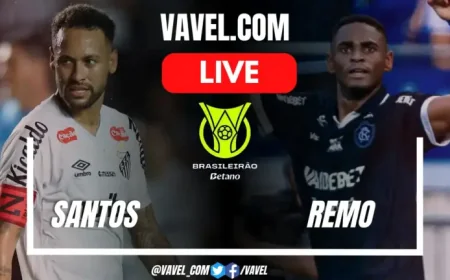 Santos Vs Remo: Neymar Starts as Relegation-Zone Pressure Shapes a Ninth-Round Test